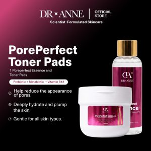 Dr Anne Skincare Set Pore Perfect Toner Pad 70pcs